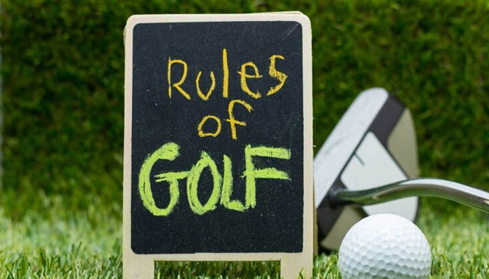 Thuật ngữ chỉ luật thi đấu trong golf