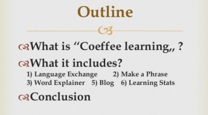 Coefee Learning