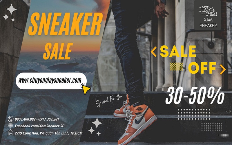 shop xám sneaker