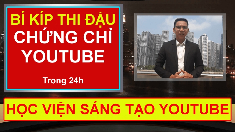 khóa học tạo kênh Youtube của Huỳnh Ngọc Thanh