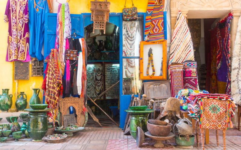mua sắm tại maroc