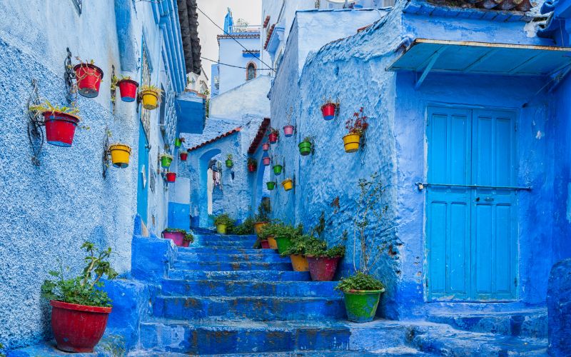 thành phố chefchaouen