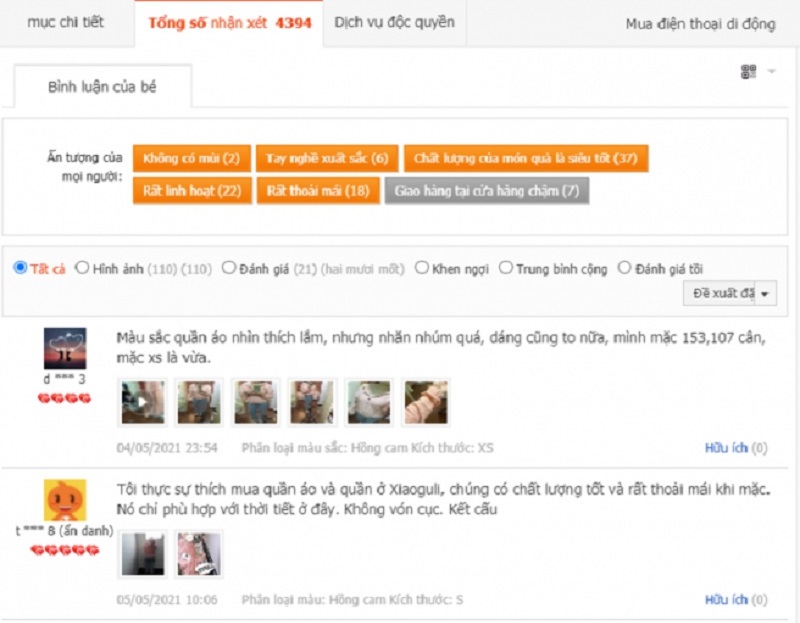 Xem kỹ thông tin sản phẩm