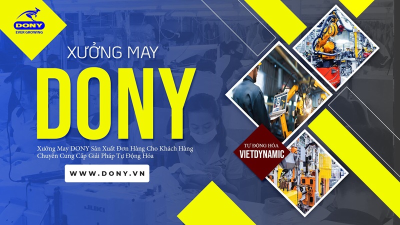 Xưởng may áo local brand DONY