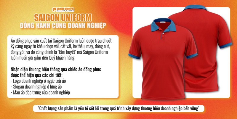 Xưởng may áo thun Saigon Uniform