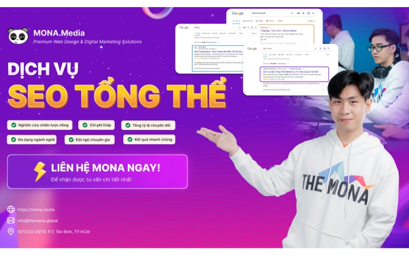 dịch vụ seo website mona media