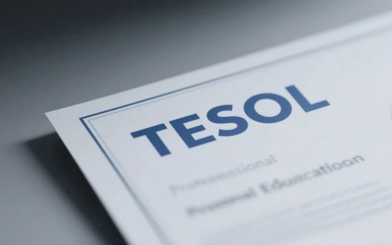 chứng chỉ TESOL