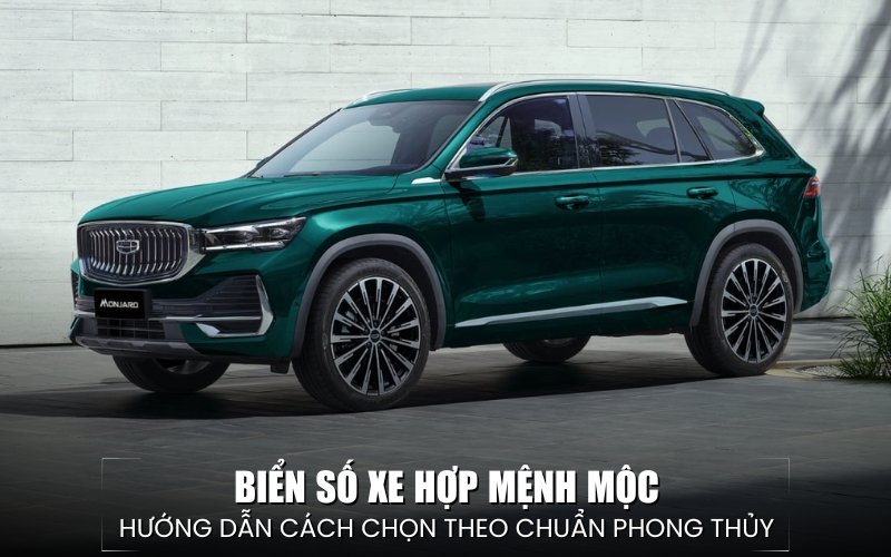 biển số xe hợp mệnh Mộc