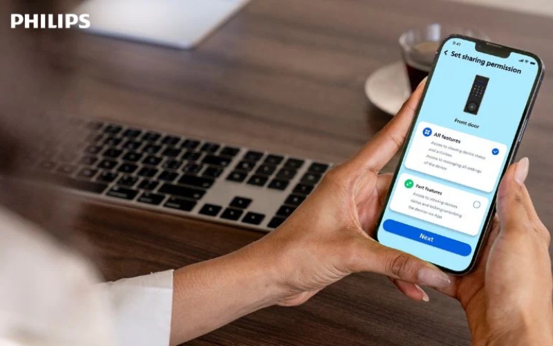 lưu ý quan trọng khi sử dụng app Philips Home Access