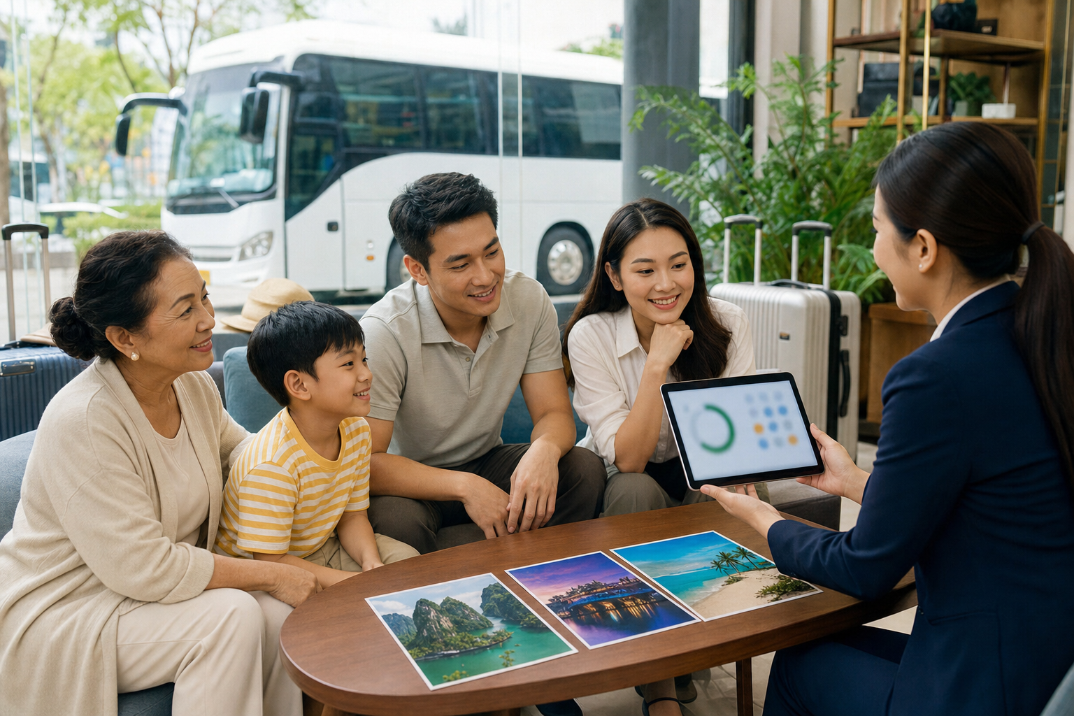 chatbot đặt tour tự động 3